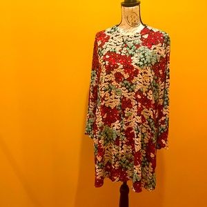 Flowy Floral Swing Dress 🌺🌸🌼